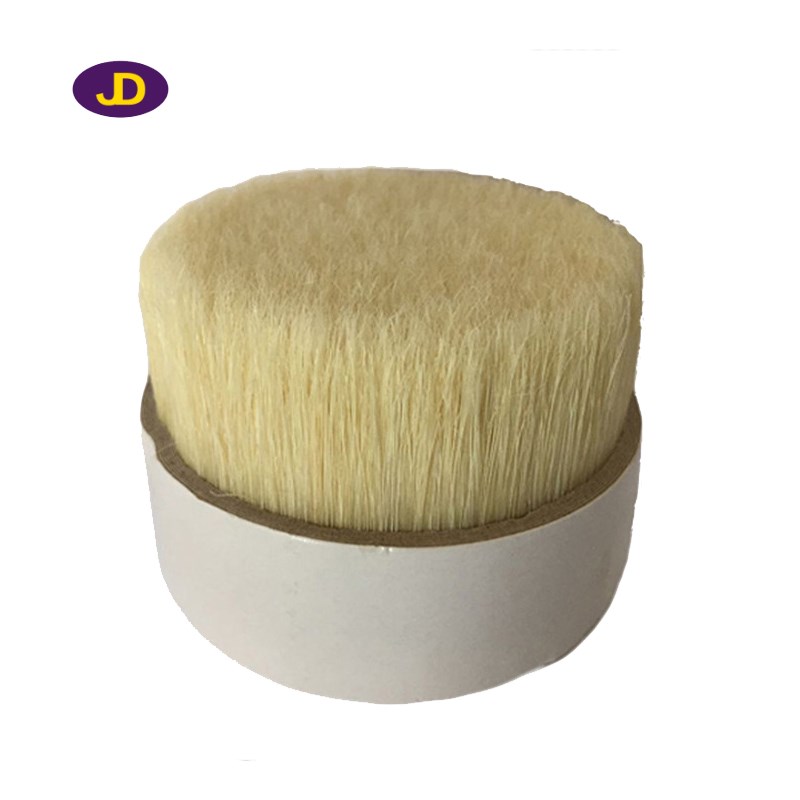 90% bleached boiled pig bristles mixed synthetic filaments