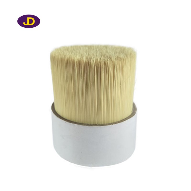 Imitation white bristle color solid brush filament