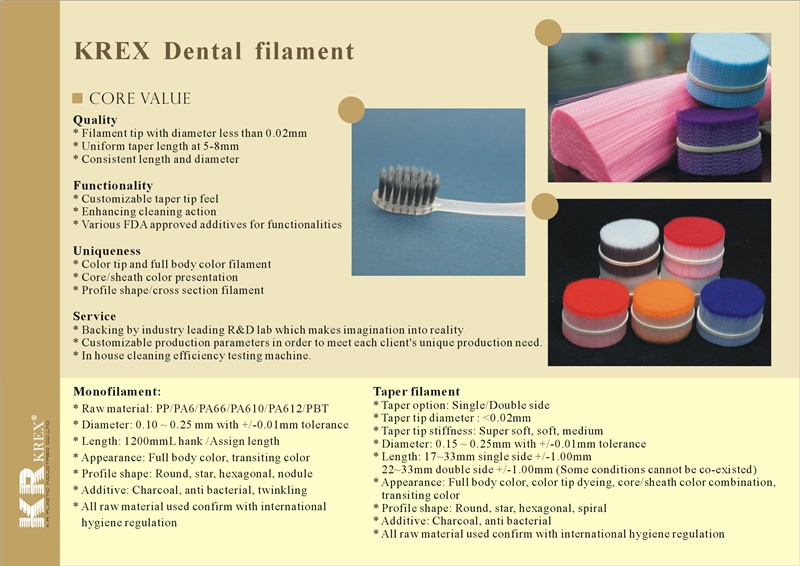 Dental filament